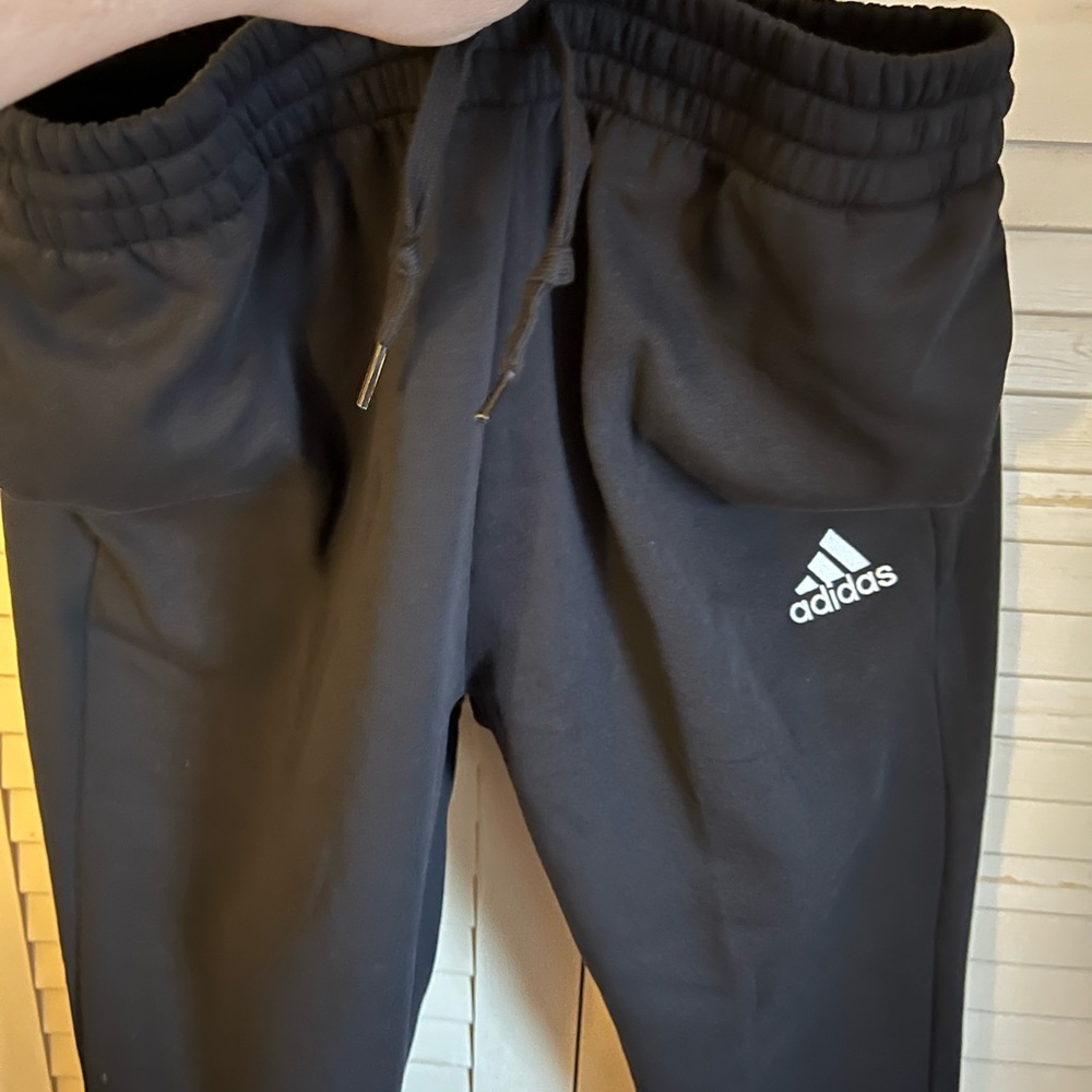 SOLD………Adidas Black Sweatpants
